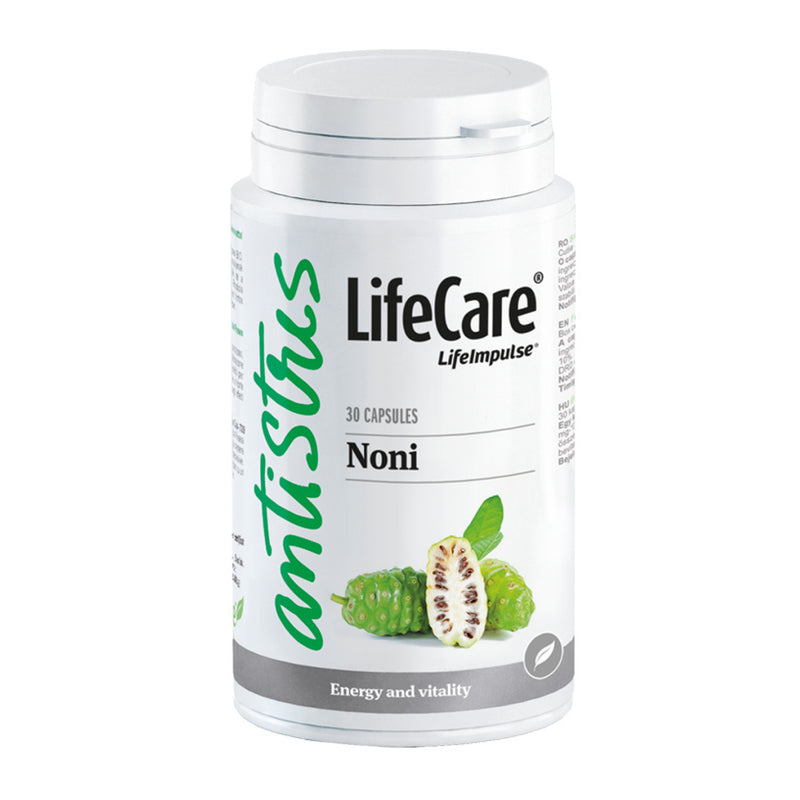 Capsules with fruit of noni, antistres